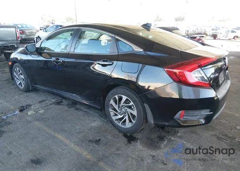 2018 Honda Civic Ex z USA, uszkodzony, nr VIN 2HGFC2F71JH577488